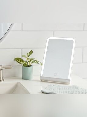 Room Essentials White LED Touch Vanity Mirror